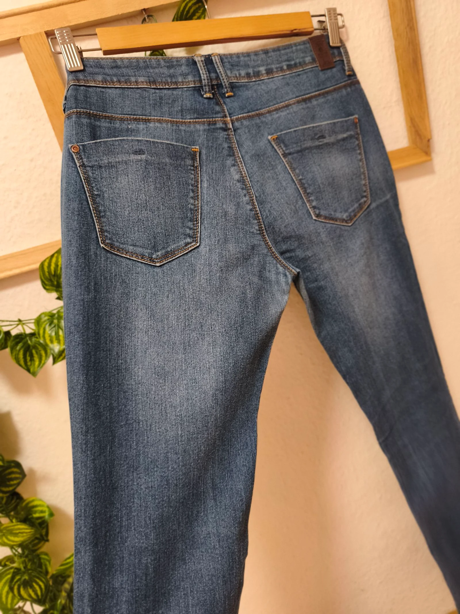 Calça jeans Amichi reta tamanho 38 – photo 5